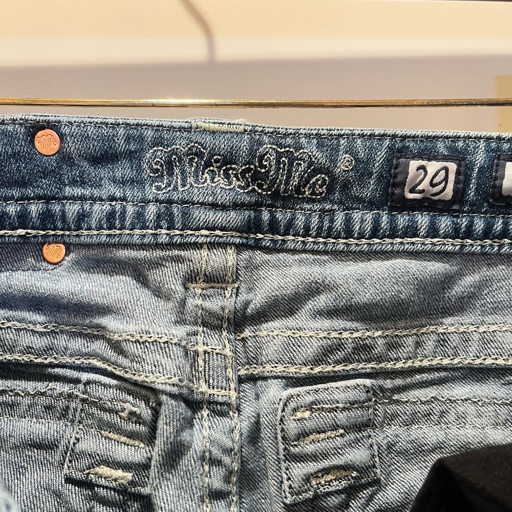 Miss me 29 mid rise easy boot plain jean inseam 34 - Picture 4 of 12